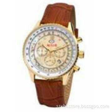 Fashion leather strap watch